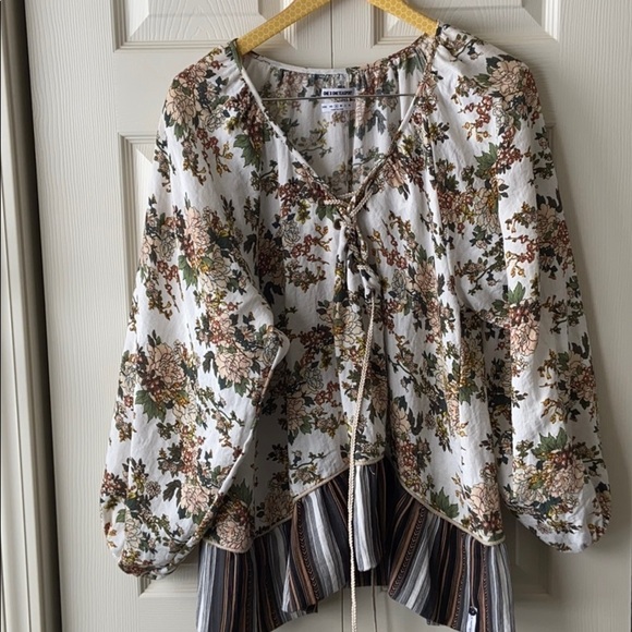 One Teaspoon “wild valley top” in vintage cream - Picture 2 of 6